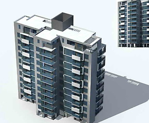 City Residential Garden villa office design  074