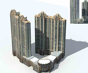 City Residential Garden villa office design  076