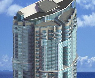 City Residential Garden villa office design  077
