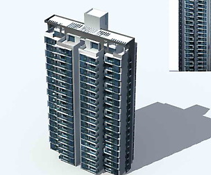 City Residential Garden villa office design  082