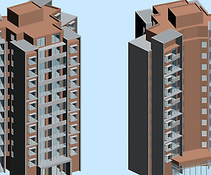 City Residential Garden villa office design  085