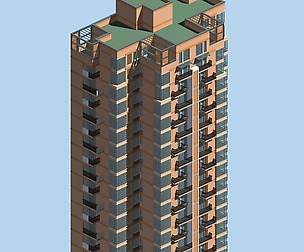City Residential Garden villa office design  088