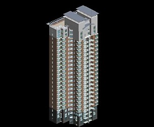 City Residential Garden villa office design  096