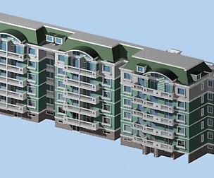 City Residential Garden villa office design  101
