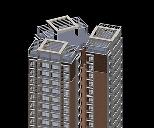 City Residential Garden villa office design  103