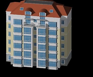 City Residential Garden villa office design  104