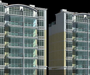 City Residential Garden villa office design  108