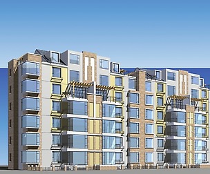 City Residential Garden villa office design  114