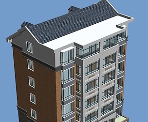 City Residential Garden villa office design  122