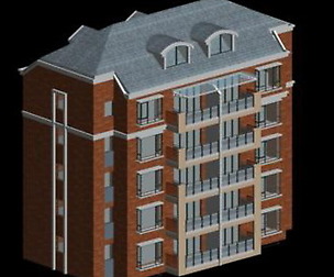City Residential Garden villa office design  133