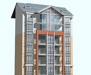 City Residential Garden villa office design  136