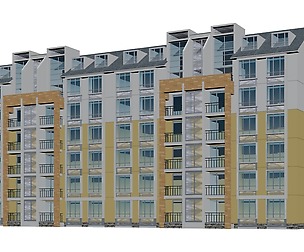 City Residential Garden villa office design  141