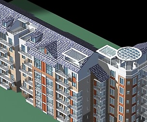 City Residential Garden villa office design  143