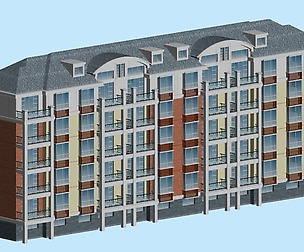 City Residential Garden villa office design  144