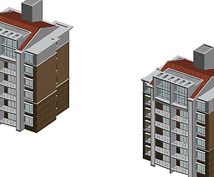 City Residential Garden villa office design  151