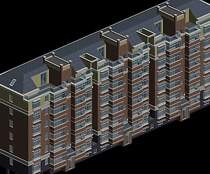 City Residential Garden villa office design  152