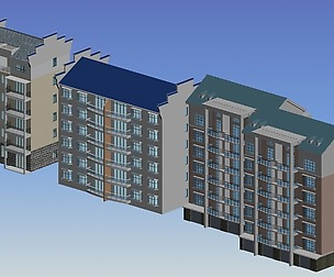 City Residential Garden villa office design  156