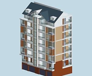 City Residential Garden villa office design  160
