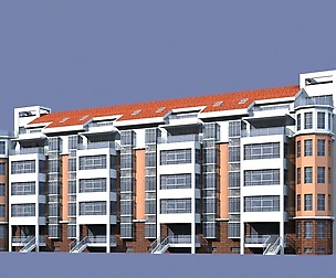 City Residential Garden villa office design  161