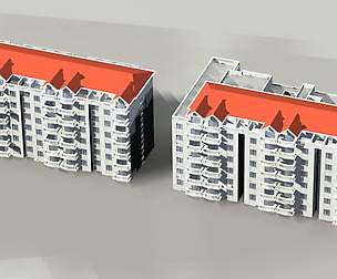 City Residential Garden villa office design  165