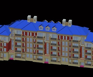 City Residential Garden villa office design  173