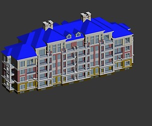 City Residential Garden villa office design  174