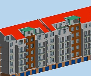 City Residential Garden villa office design  177