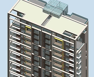 City Residential Garden villa office design  179