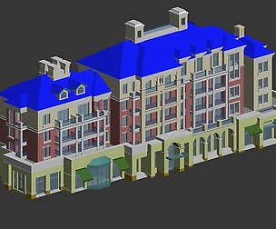 City Residential Garden villa office design  180