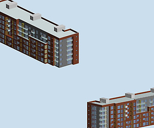 City Residential Garden villa office design  185