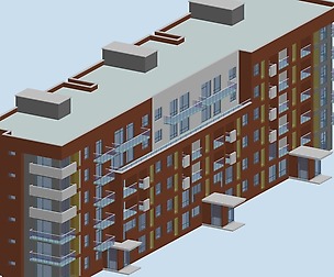 City Residential Garden villa office design  187