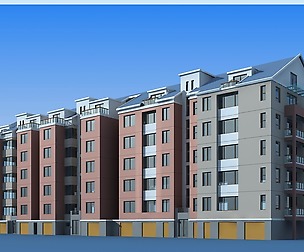 City Residential Garden villa office design  189