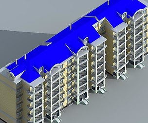 City Residential Garden villa office design  190