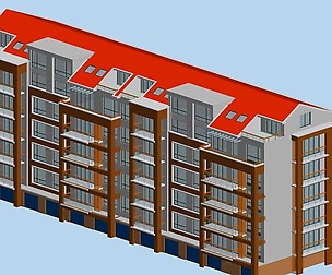 City Residential Garden villa office design  191