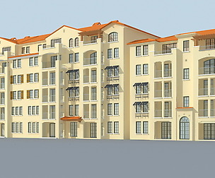 City Residential Garden villa office design  193