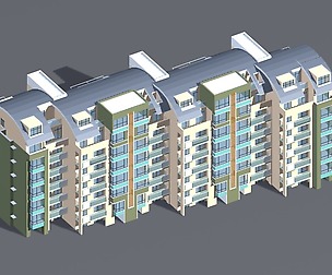 City Residential Garden villa office design  199
