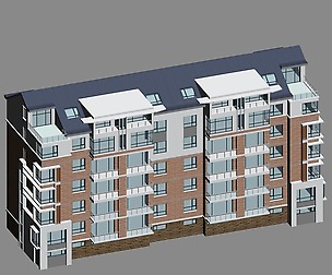 City Residential Garden villa office design  200