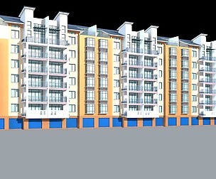 City Residential Garden villa office design  208