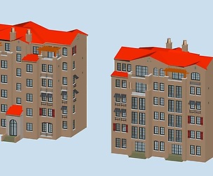 City Residential Garden villa office design  226