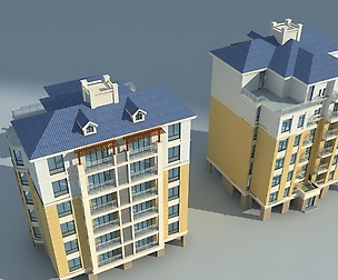 City Residential Garden villa office design  229
