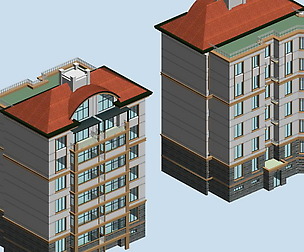City Residential Garden villa office design  230