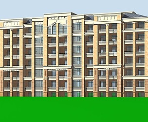 City Residential Garden villa office design  235