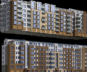 City Residential Garden villa office design  242