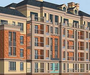 City Residential Garden villa office design  248