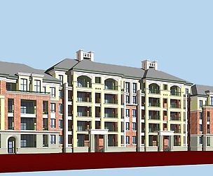 City Residential Garden villa office design  257