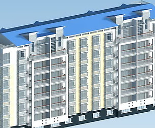 City Residential Garden villa office design  258