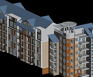 City Residential Garden villa office design  259