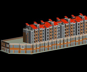 City Residential Garden villa office design  262