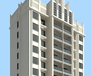 City Residential Garden villa office design  263