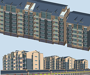 City Residential Garden villa office design  264